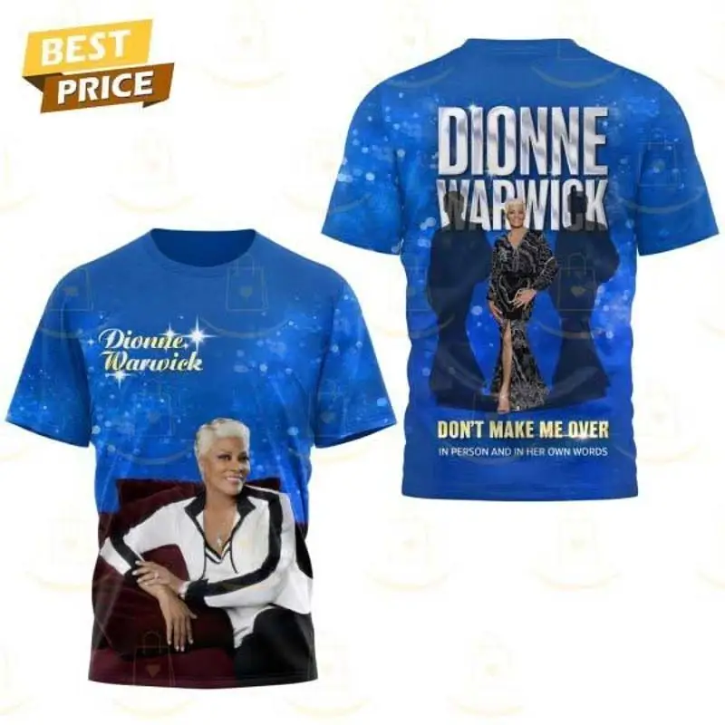 3D Printing Maket - Koszulka 3D Dionne Warwick Dont Make