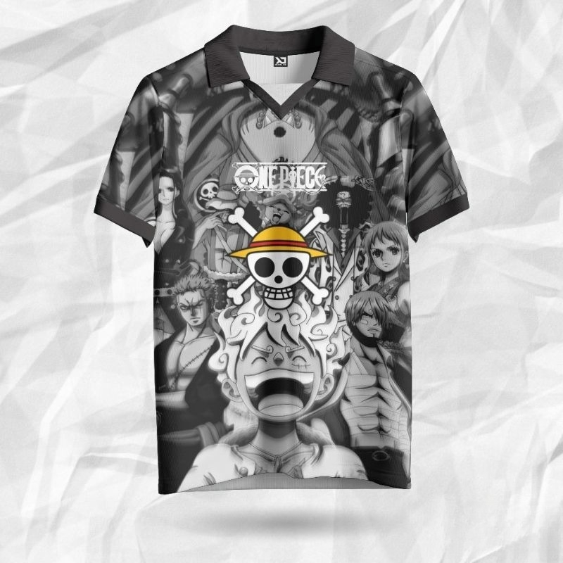 3D Printing Luffy - Koszulka polo One Piece Luffy z