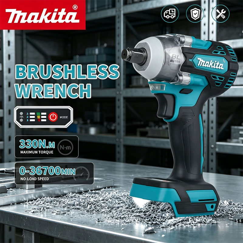 Makita Drill Dtw300 - Makita DTW300 18V Bezszczotkowy Bezprzewodowy Klucz