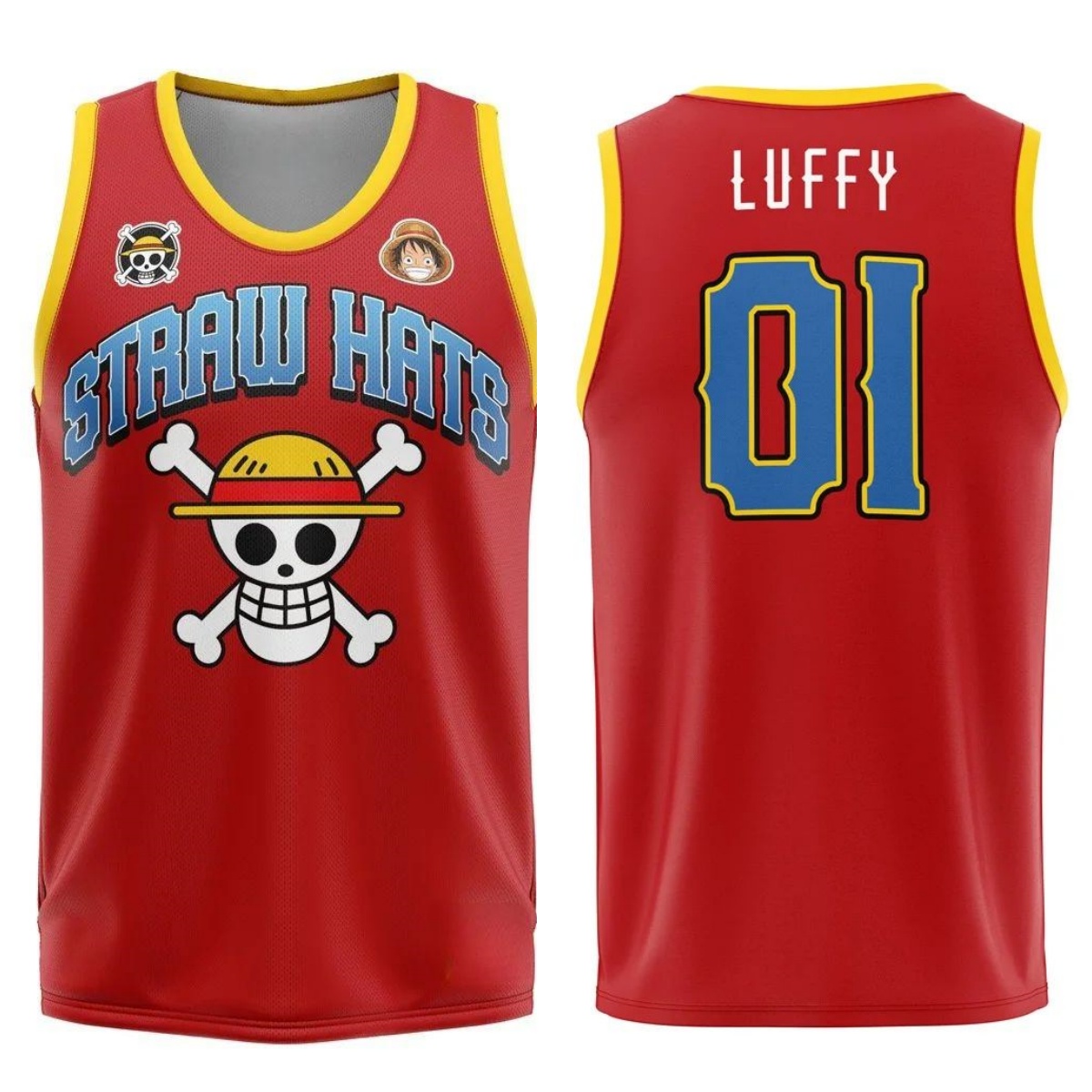 3D Printing Luffy - Kamizelka cosplay Luffy w stylu retro