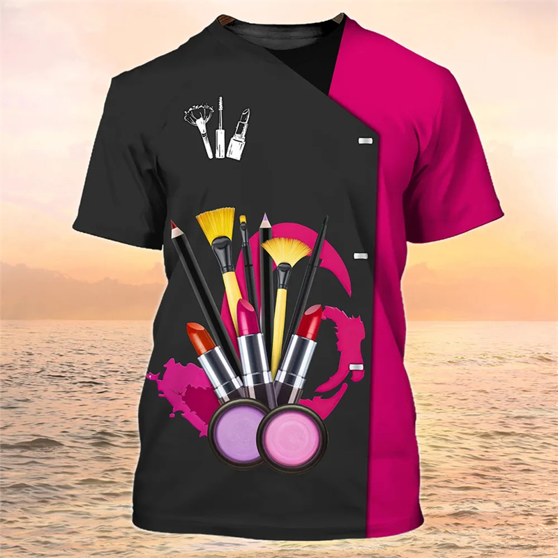 3D Printing Maket - T-shirty do makijażu artystki kosmetyki kosmetyczka