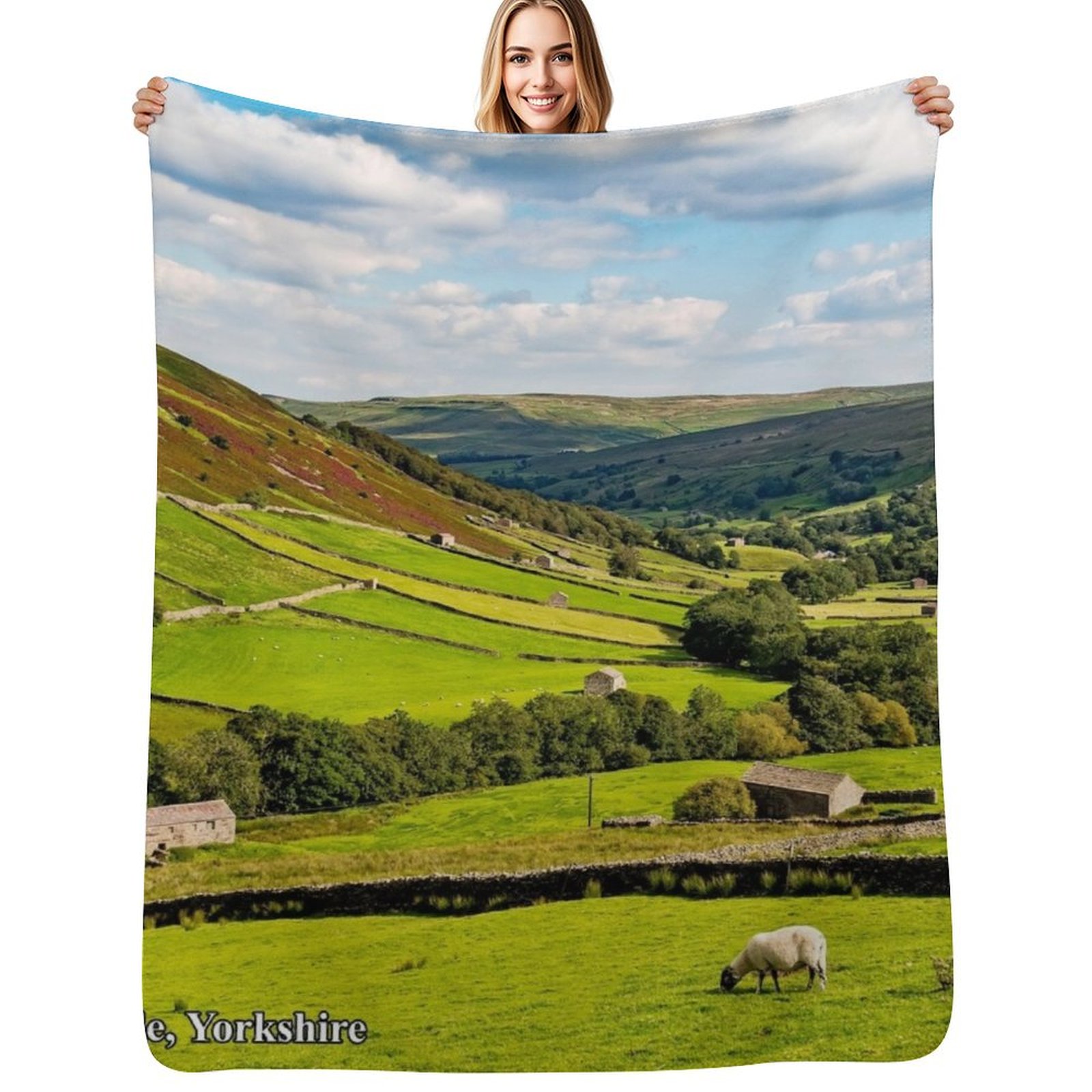 3D Printing Yorkshire - Koc z Yorkshire Dales, miękki pluszowy