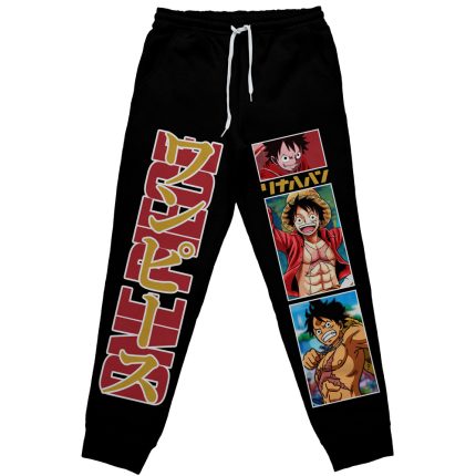 3D Printing Luffy - Męskie spodnie dresowe One Piece Luffy