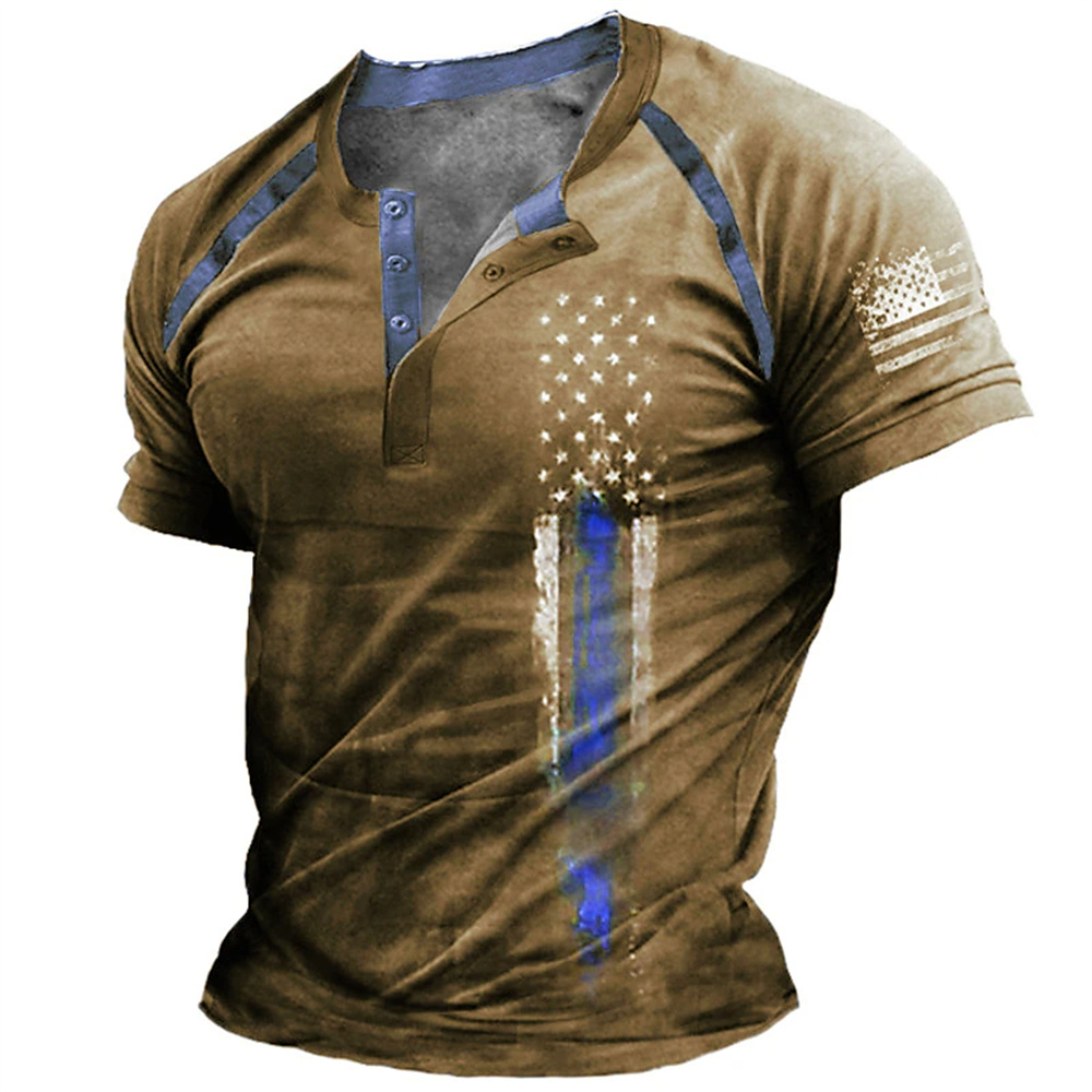 3D Printing Jersey - Zabawna koszulka męska Henry z nadrukiem
