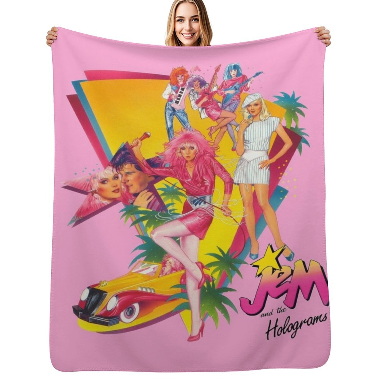 3D Printing Hologram - Koc Jem and the Holograms, anime,