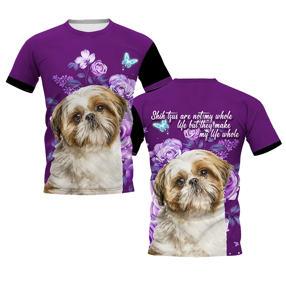 3D Printing Maket - HX Shih Tzu koszulki pies sprawiają,