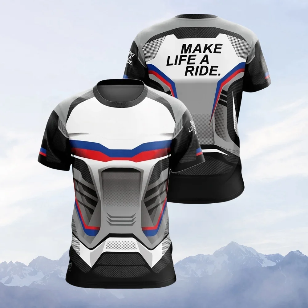 3D Printing Maket - Koszulka motocyklowa Make Life A Ride