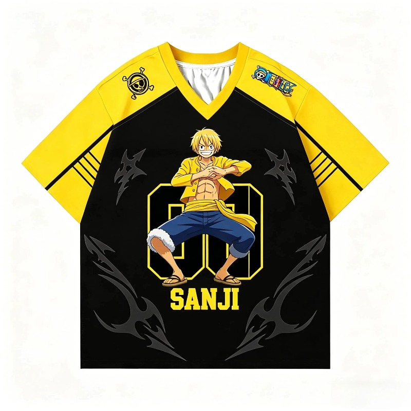 3D Printing Luffy - Koszulka One Piece Luffy Vinsmoke Sanji