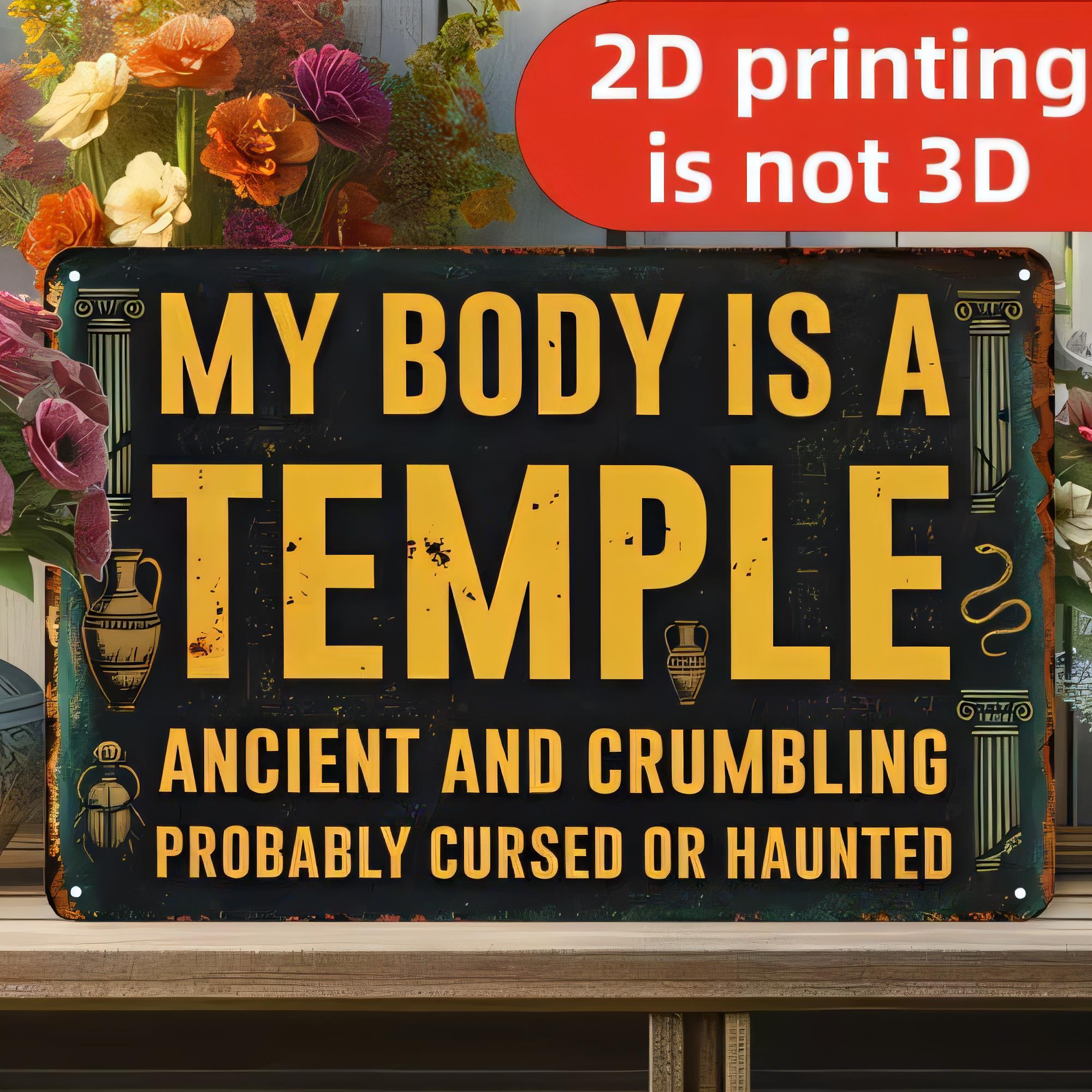 3D Printing Wall - Tabliczka z cyny do dekoracji ścian,