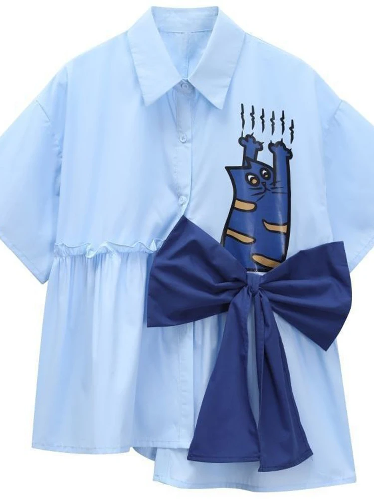 Zoki 3D Bow Cute Shirt Women L – 3D Printing Ideas recenzja i cena