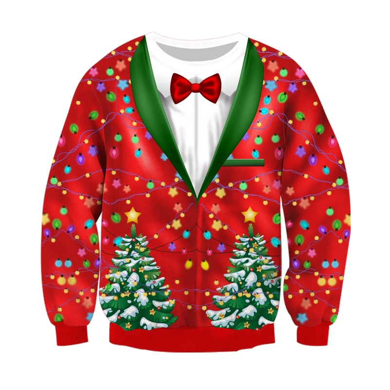 Brzydkie świąteczne swetry męs – 3D Printing Xmas recenzja i cena