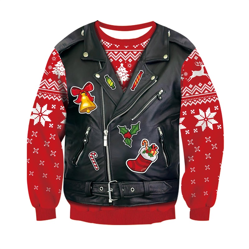 Brzydkie świąteczne swetry męs – 3D Printing Xmas recenzja i cena