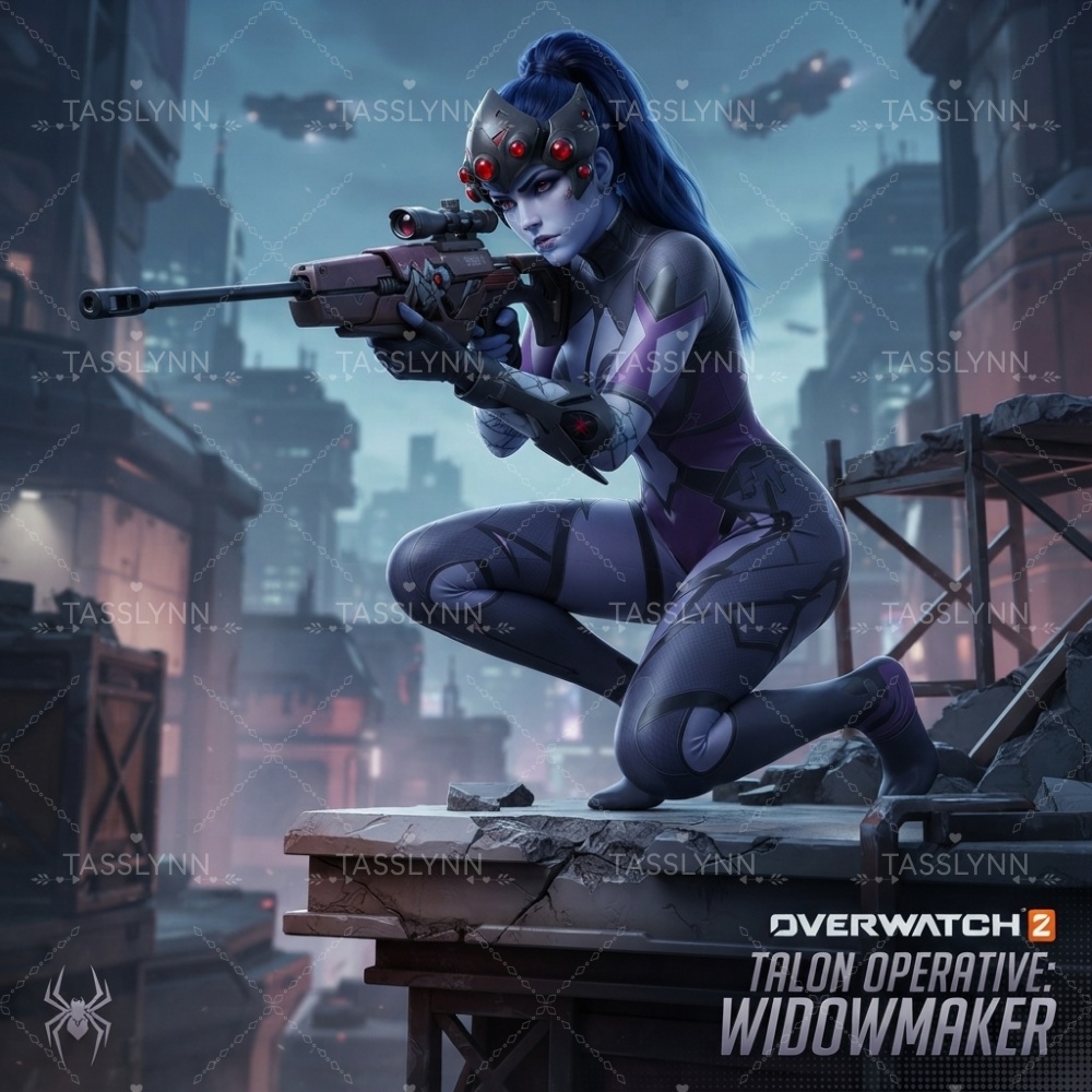Overwatch Widowmaker Ciemnofio – 3D Printing Game recenzja i cena