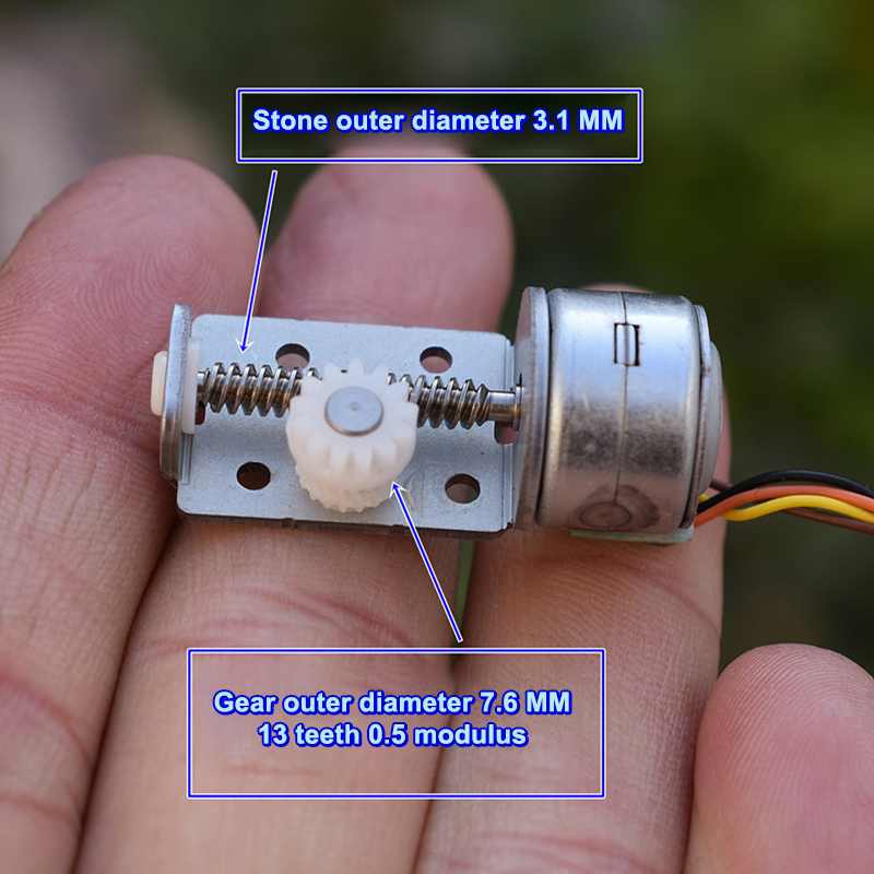 1 szt. Silnik Krokowy z Liniow – Lead Screw Stepper recenzja i cena