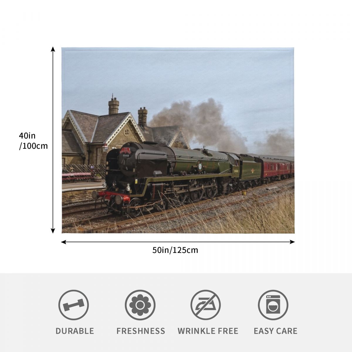 Koc z motywem parowozu na York – 3D Printing Yorkshire recenzja i cena