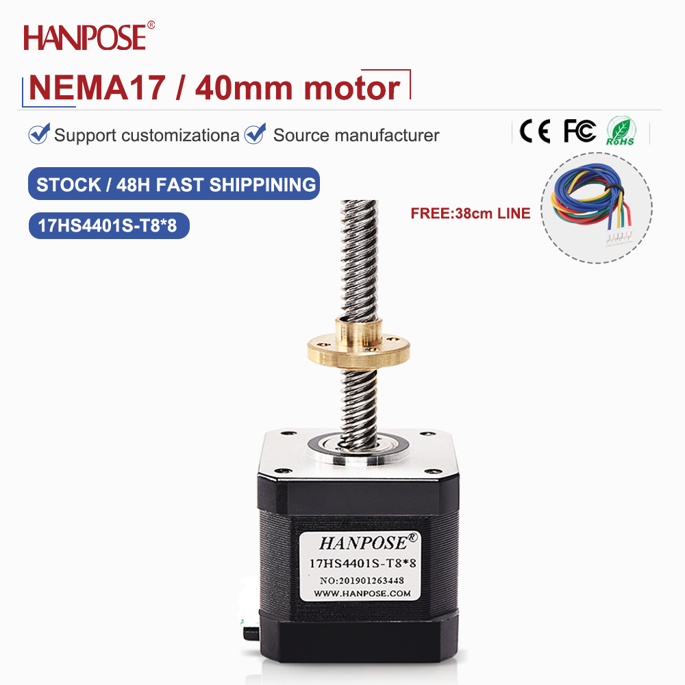 Dwufazowy czteroprzewodowy sil – Lead Screw Stepper recenzja i cena