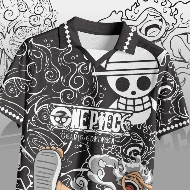 Koszulka polo One Piece Luffy  – 3D Printing Luffy recenzja i cena
