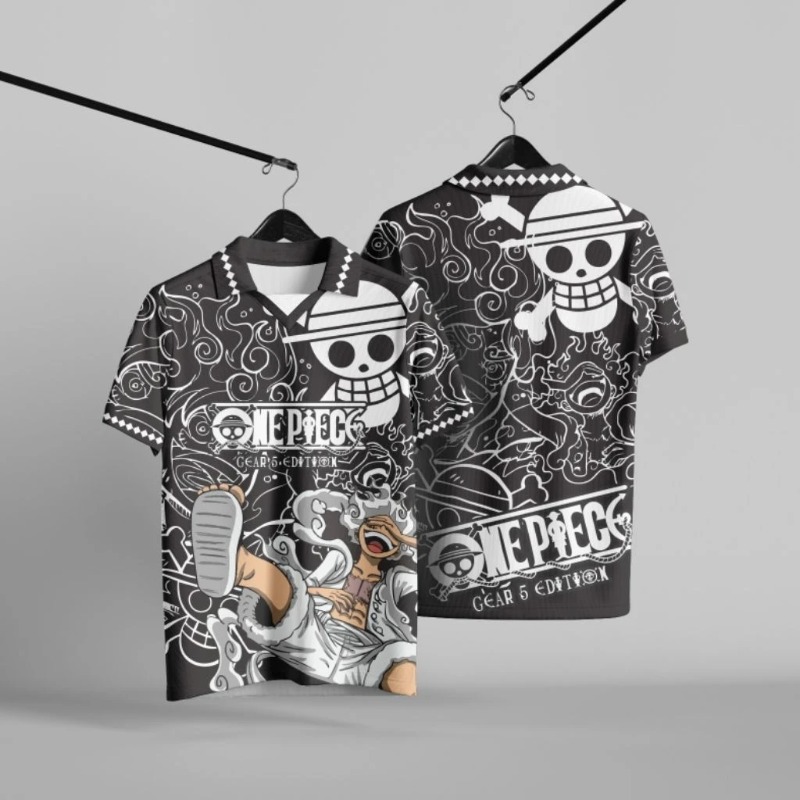 Koszulka polo One Piece Luffy  – 3D Printing Luffy recenzja i cena