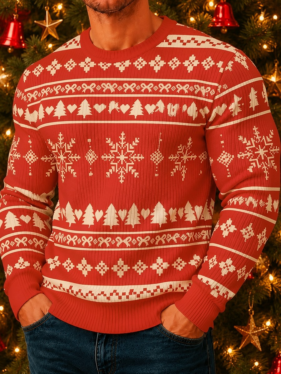 Sweter świąteczny unisex dla m – 3D Printing Xmas recenzja i cena