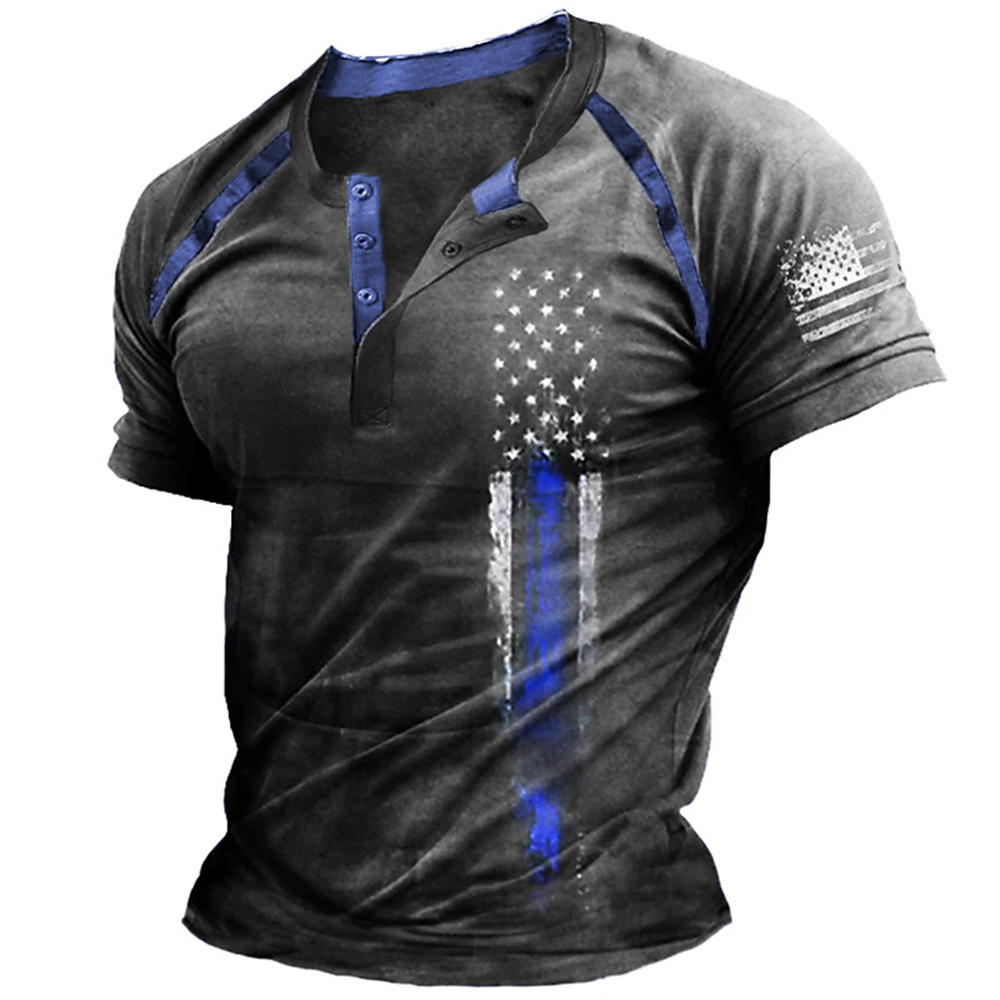 Zabawna koszulka męska Henry z – 3D Printing Jersey recenzja i cena
