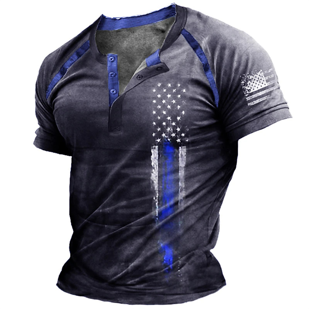 Zabawna koszulka męska Henry z – 3D Printing Jersey recenzja i cena