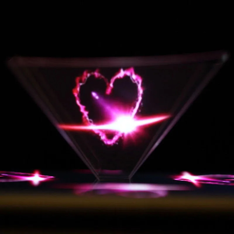 3D Hologram wyświetlacz pirami – 3D Printing Hologram recenzja i cena