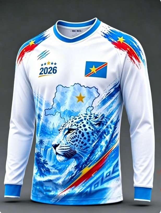 2026 Congo koszulka z długim r – 3D Printing Jersey recenzja i cena