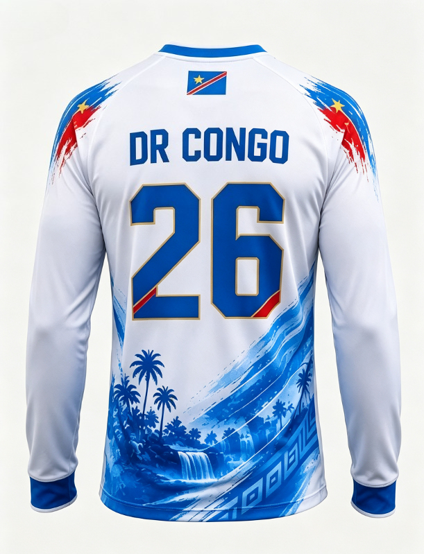 2026 Congo koszulka z długim r – 3D Printing Jersey recenzja i cena