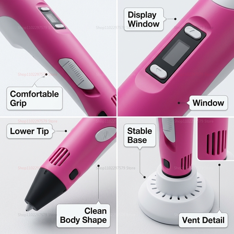 Długopis do druku 3D z 9M fila – 3D Printing Pen For Adults recenzja i cena