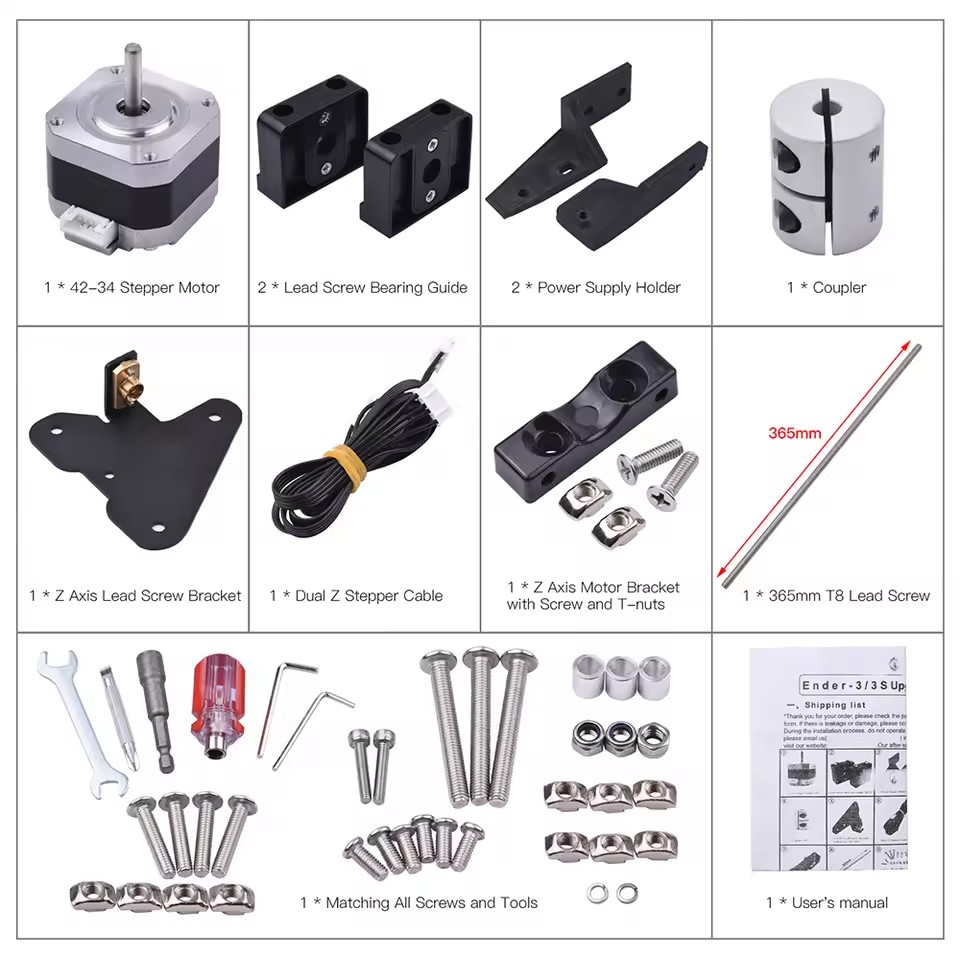 Części do drukarki 3D Ender 3  – 3D Printing Ender recenzja i cena