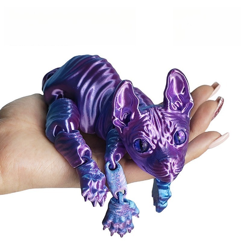 Drukowana w 3D figurka kota Sp – 3D Printing Xmas recenzja i cena