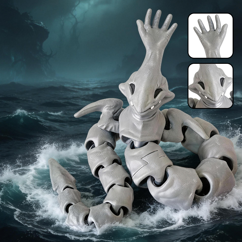 Nowa Figurka Akcji 3D Sea Eate – 3D Printing Xmas recenzja i cena