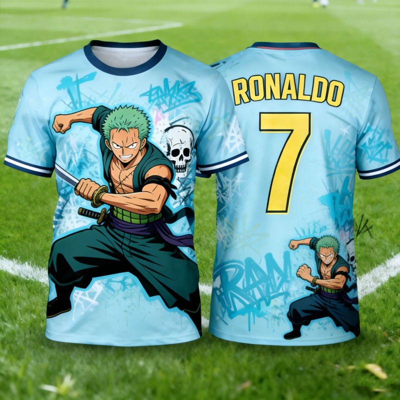 Koszulka One Piece Summer New  – 3D Printing Luffy recenzja i cena