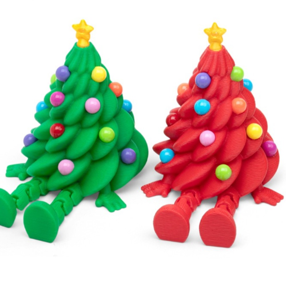 Figurki choinkowe drukowane 3D – 3D Printing Xmas recenzja i cena