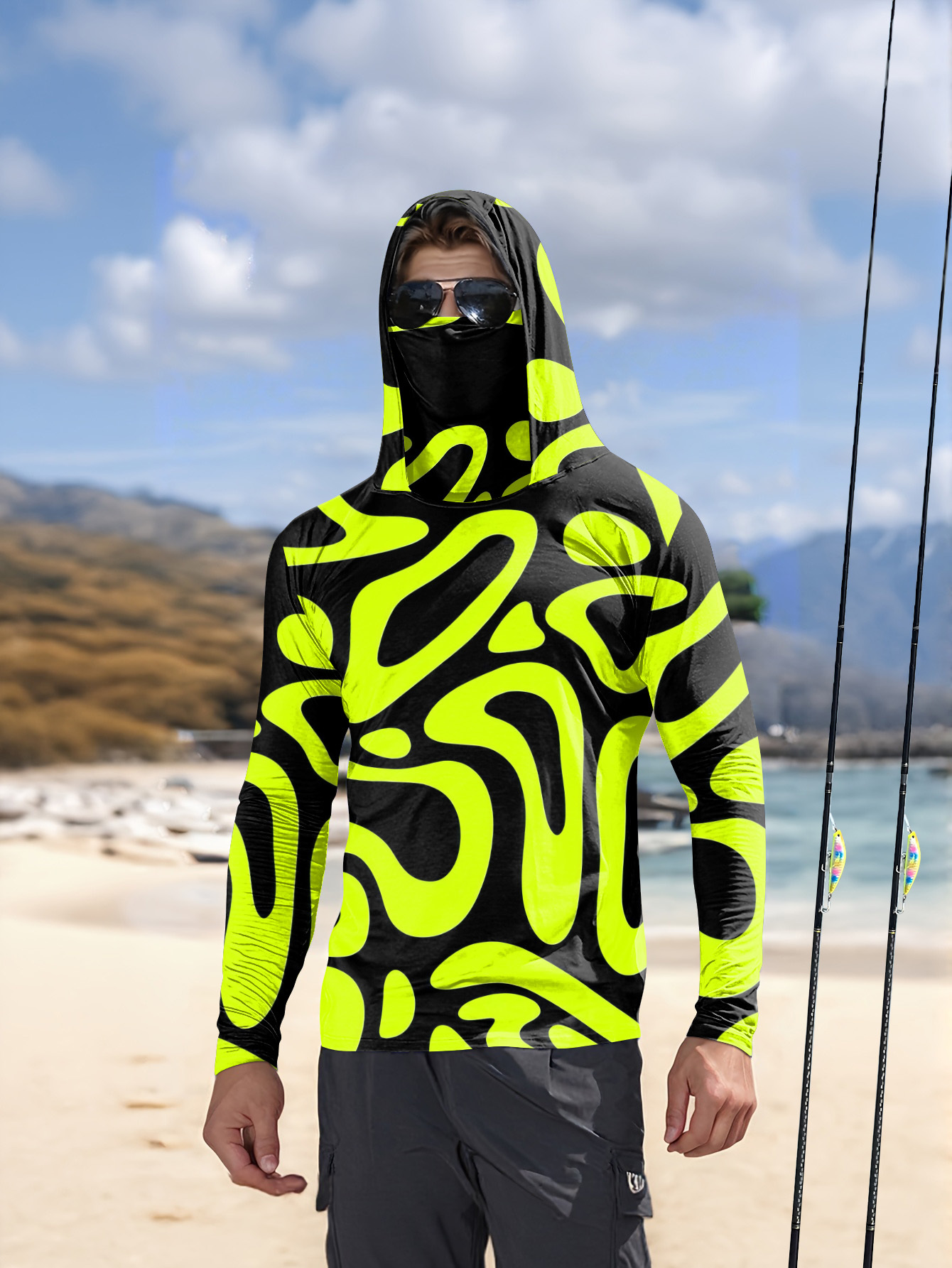 Męska koszula z długim rękawem – 3D Printing Jersey recenzja i cena