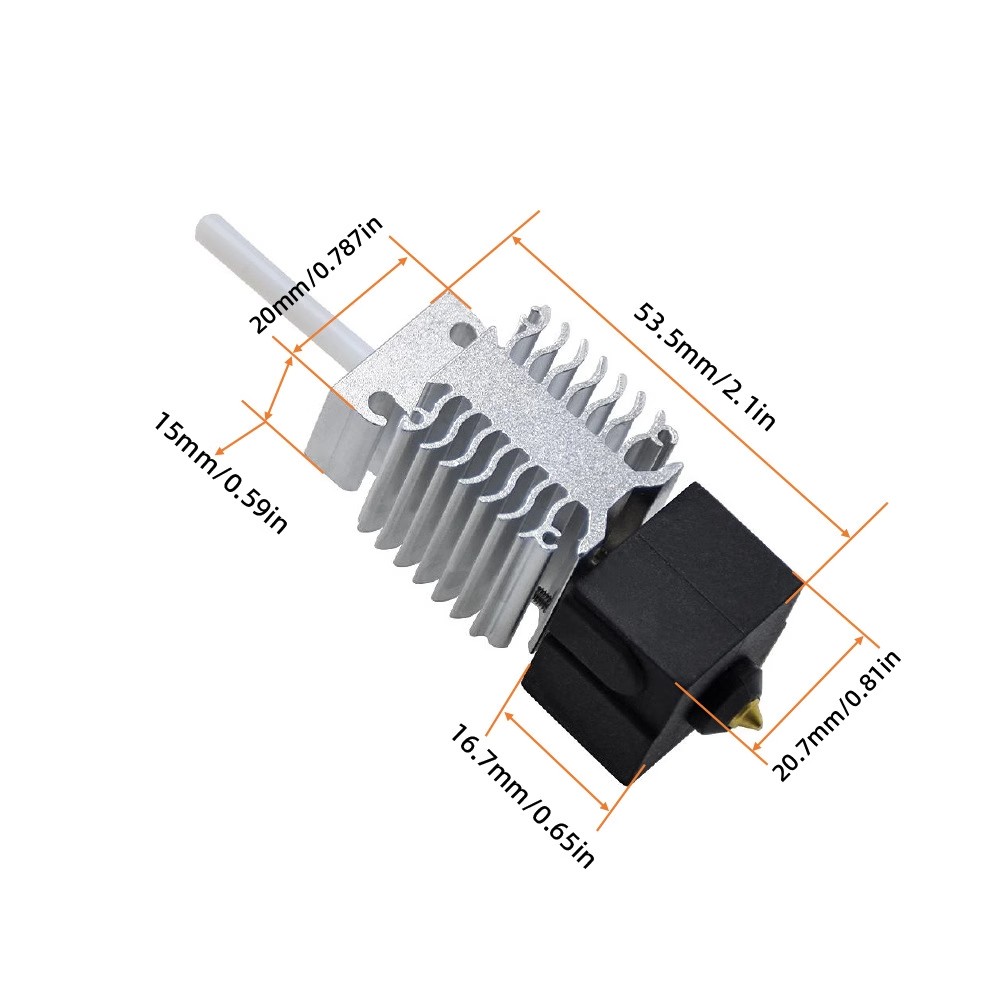 Zestaw Hotend 24V 40W do druka – 3D Printing Ender recenzja i cena