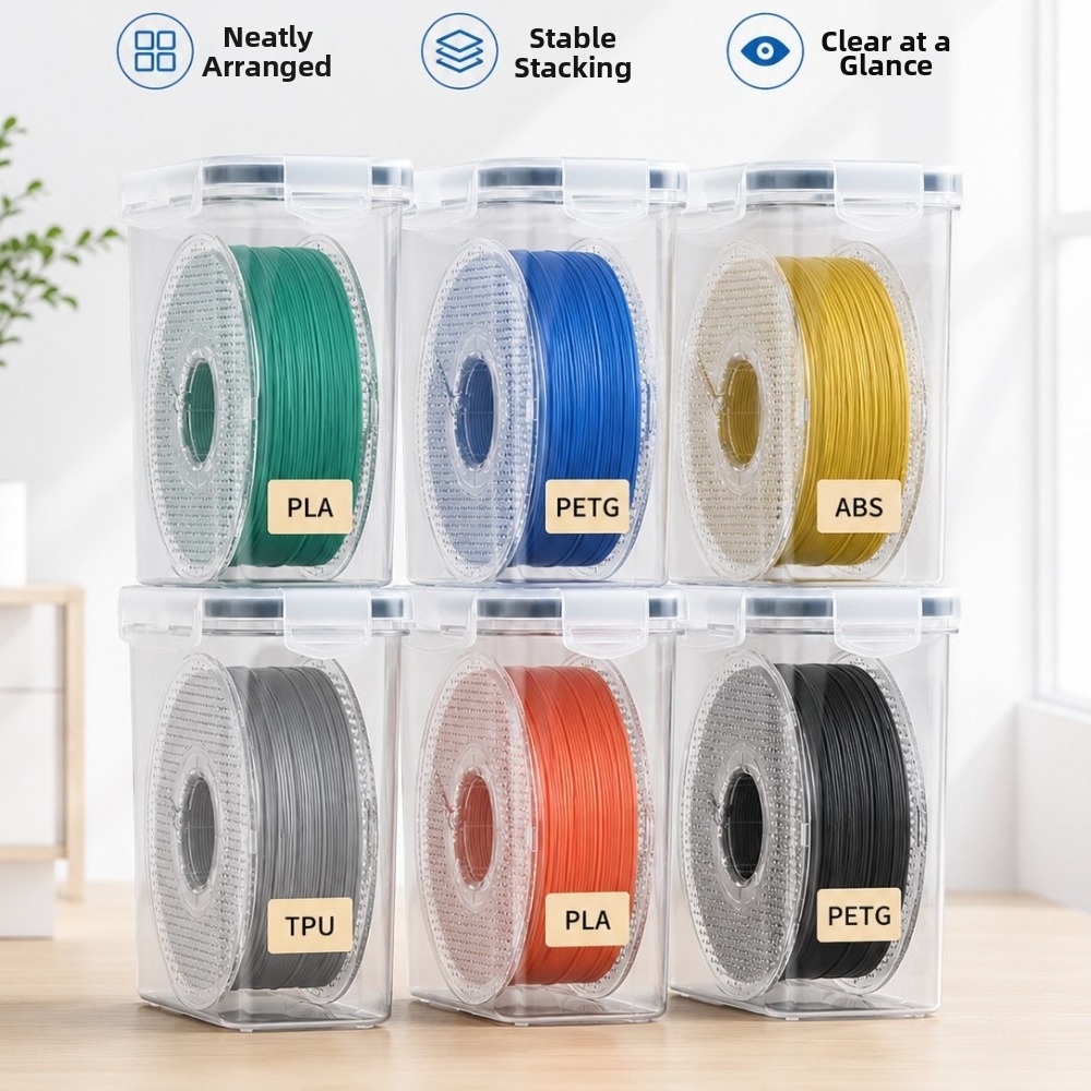 Przezroczysty pojemnik na fila – 3D Printing With Pp recenzja i cena