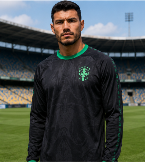 Koszulka piłkarska z długim rę – 3D Printing Jersey recenzja i cena