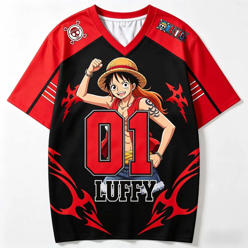 Koszulka One Piece Luffy Vinsm – 3D Printing Luffy recenzja i cena