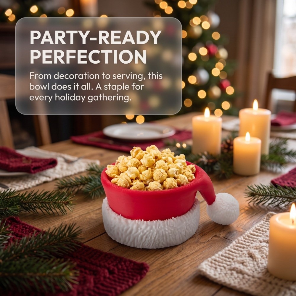 Świąteczna misa bożonarodzenio – 3D Printing Xmas recenzja i cena