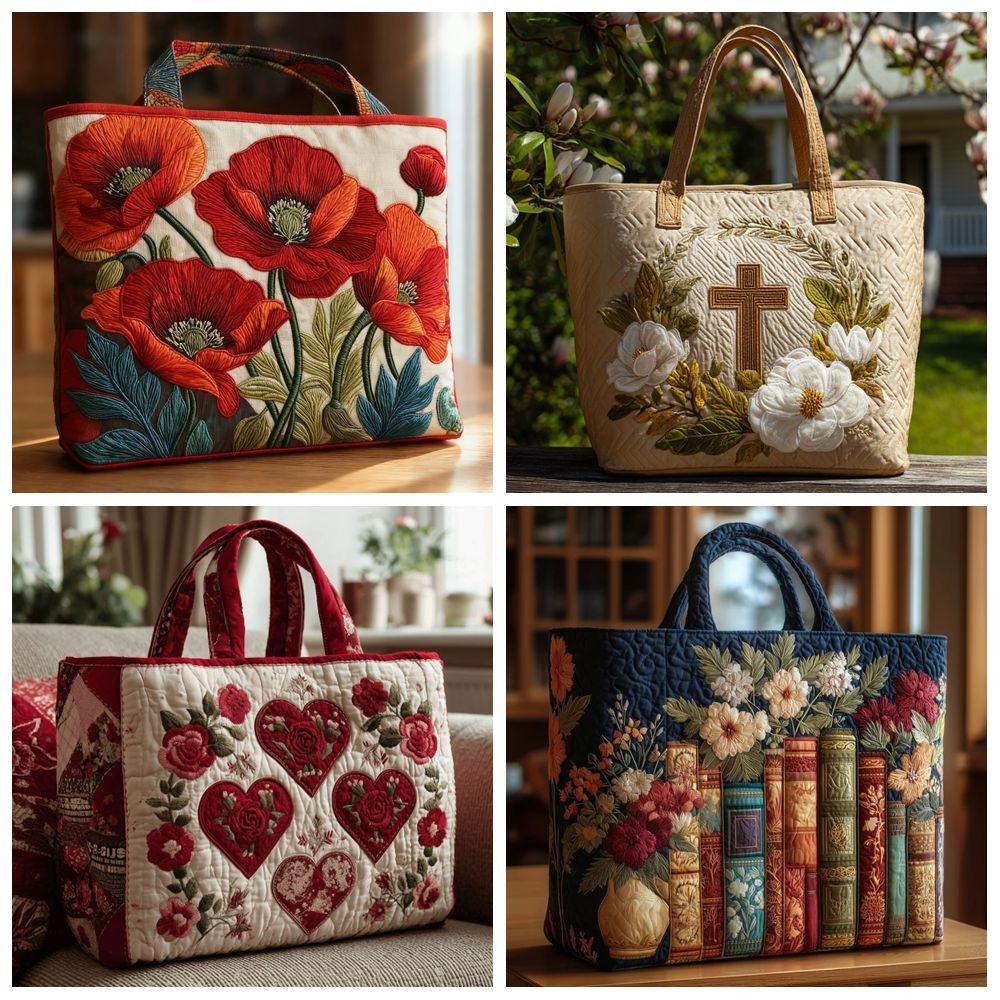 Nowa torba typu tote z wzorem  – 3D Printing Quilting recenzja i cena